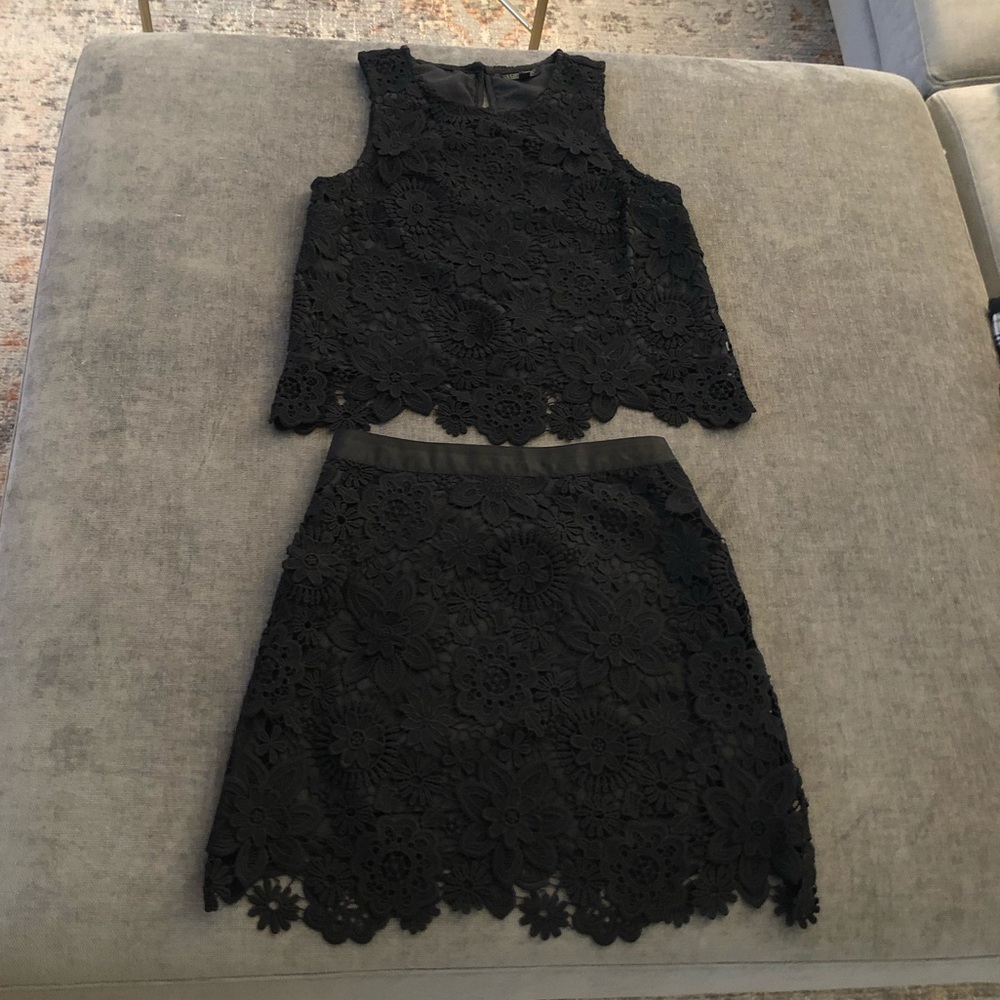 Topshop Top/Skirt Set